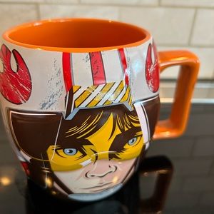 Star Wars Luke Skywalker Coffee Mug Cup X-WING PILOT Disney